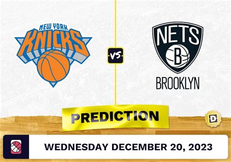 knicks vs nets prediction sportsbookwire|Brooklyn Nets at New York Knicks odds, picks and predictions.